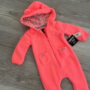 NWT LIMITED TWO baby faux fur one piece